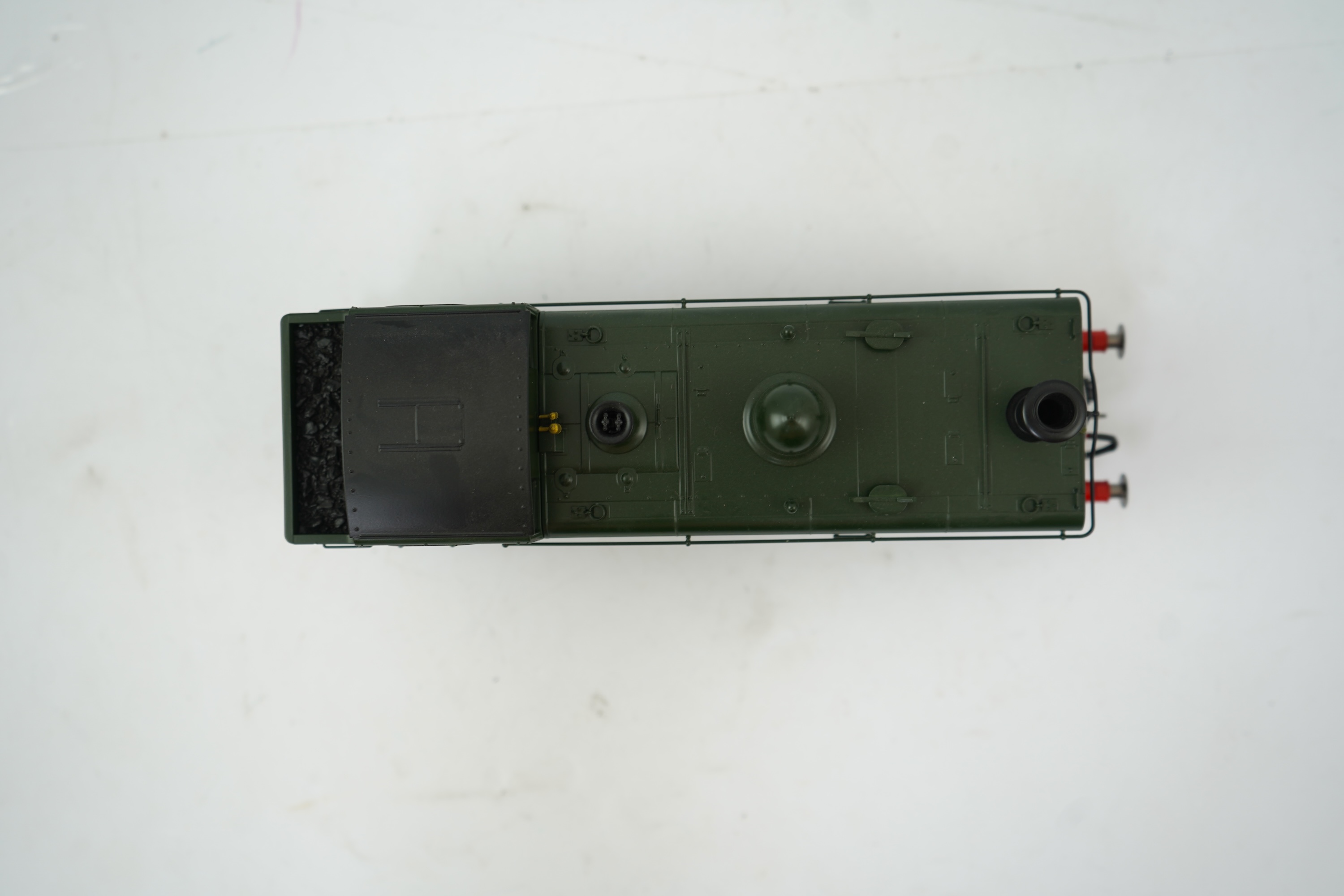 An 0 Gauge ‘Super O’, made in China, model of GWR Class 64xx, 6410, 0-6-0T locomotive, powered for two rail operation.